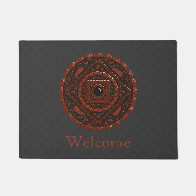 Paillasson Leo Mandala Doormat (Devant)