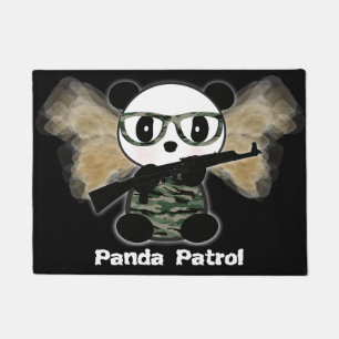 Paillasson Leon le soldat Panda Bear Doormat
