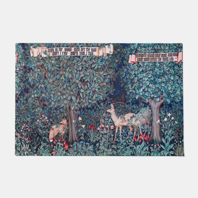Paillasson Les animaux dans la forêt, William Morris (Devant)