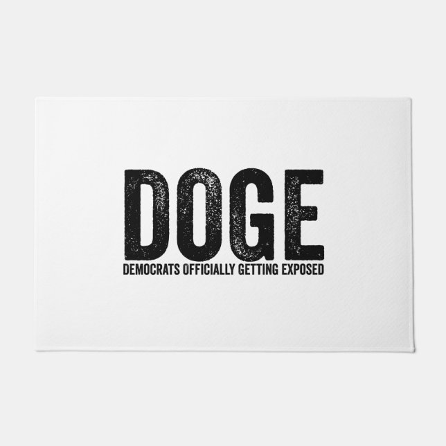 Paillasson Les Démocrates se font officiellement exposer (Devant)