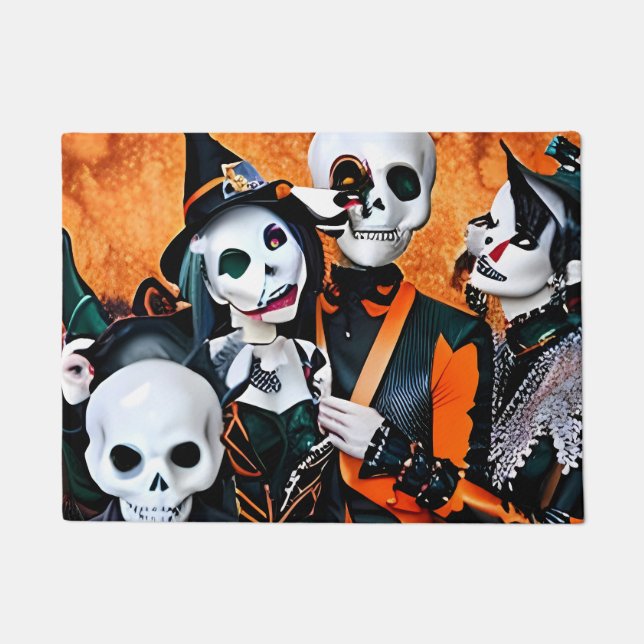 Paillasson Les irréductibles d'Halloween (Devant)