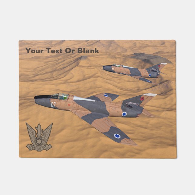 Paillasson Les Super Mystères Israéliens Sur Le Désert (Devant)