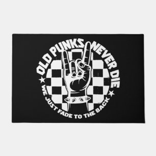 Paillasson Les vieux PUNKS ne meurent jamais légende de
