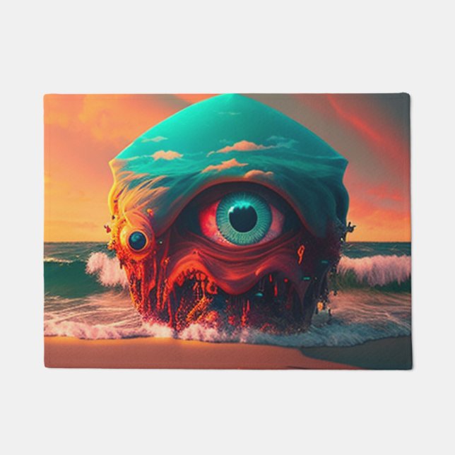 Paillasson Les yeux sanglants (Devant)