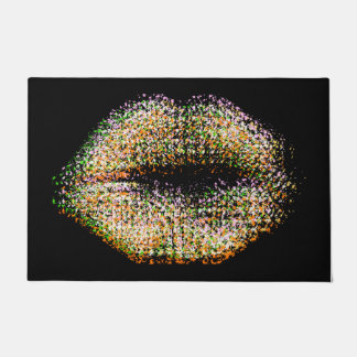 Paillasson Lèvres d'art Abstrait moderne #54