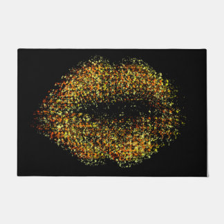 Paillasson Lèvres d'art Abstrait modernes #22