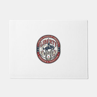 Paillasson Liberty Rodeo Patriotique Patriotique Rodeo Wester