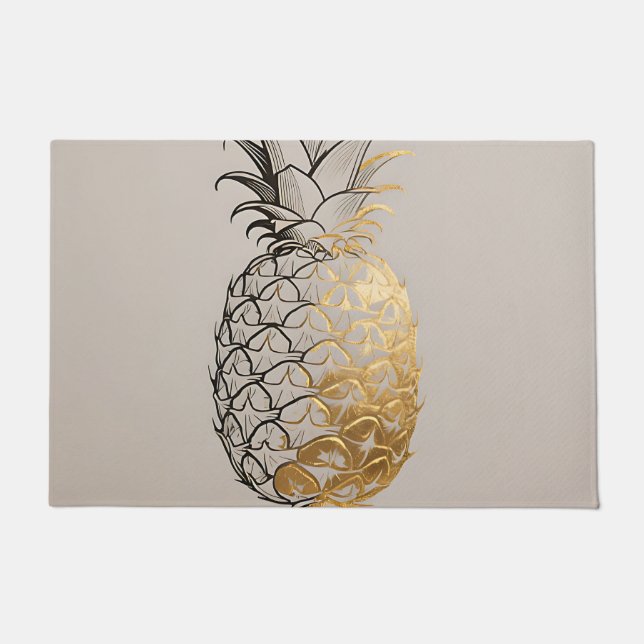 Paillasson Ligne de l'ananas doré (Devant)