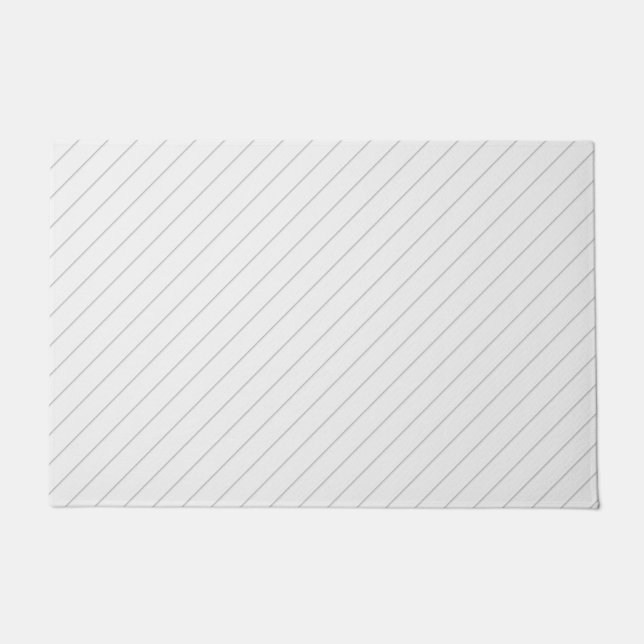 Paillasson Lignes minces diagonales (Devant)