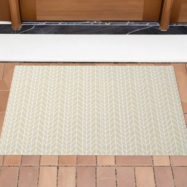 Paillasson Linge de lit beige Traditionnel Linge de maison (Créateur téléchargé)