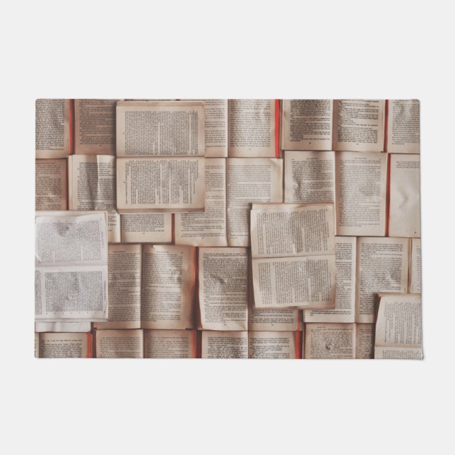 Paillasson Livres vintages (Devant)