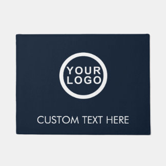 Paillasson Logo d'entreprise moderne Porte d'entreprise | ble
