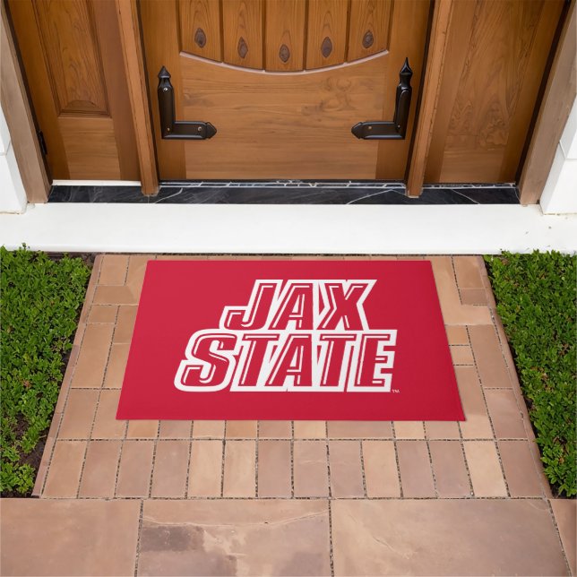 Paillasson Logo JAX STATE de Jacksonville State University (De plein air)