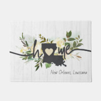 Louisiana State Personnalisé votre ville natale Ru