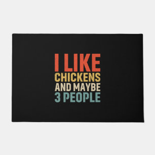 Paillasson Louvain de poulet J'Aime Les Poulets
