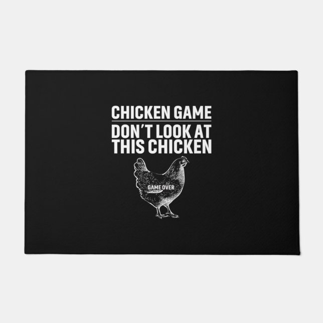 Paillasson Louvain de poulet | Jeu de poulet (Devant)