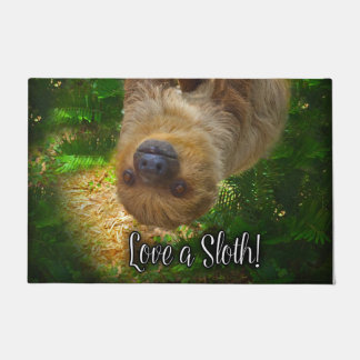 Paillasson Love A Sloth Welcome Mat