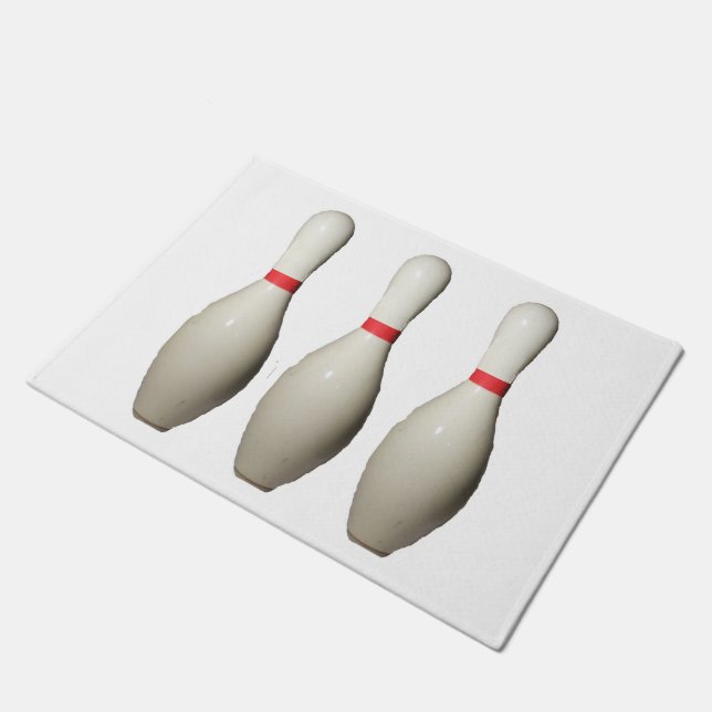 Paillasson Love Bowling Pins Porte Mat (Incliné)