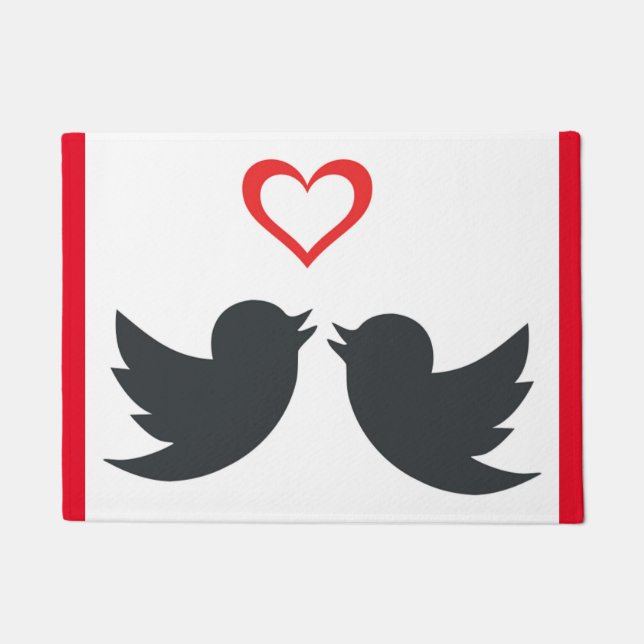 PAILLASSON LOVEBIRDS (Devant)