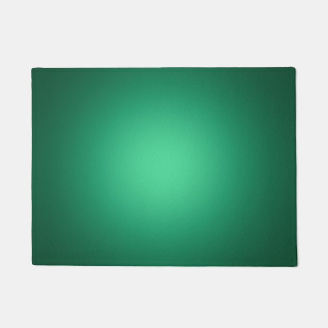 Paillasson Lumière blanche sur vert (Devant)