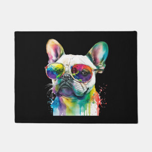 Paillasson Lunettes de soleil pour chien français Chien Chien