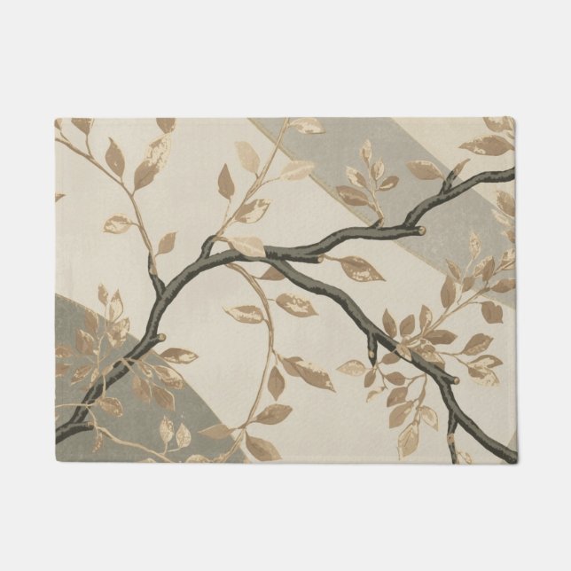 Paillasson Luxury Botanical Branch Area Rug (Devant)