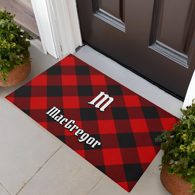 Paillasson MacGregor Rob Roy Tartan Doormat (Créateur téléchargé)