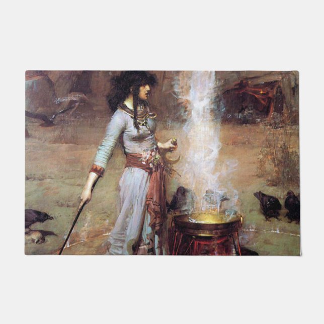 Paillasson Magic Circle John William Waterhouse (Devant)