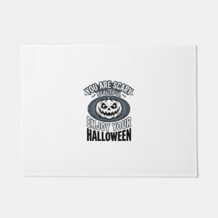 Paillasson Magnifique T-shirt Halloween Citrouille Vintage Ef