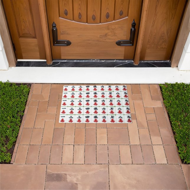 Paillasson Mahjong Porte Mat (De plein air)