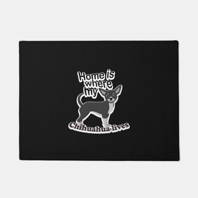 Paillasson Maison Chihuahua (Devant)