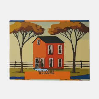 Paillasson Maison de campagne de style paysan, Personnaliser 