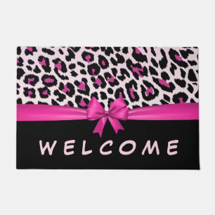 Paillasson Maison élégante d'accueil de ruban d'empreinte de