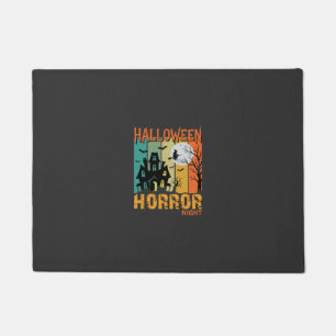 Paillasson Maison hantée de la Nuit de l'horreur d'Halloween