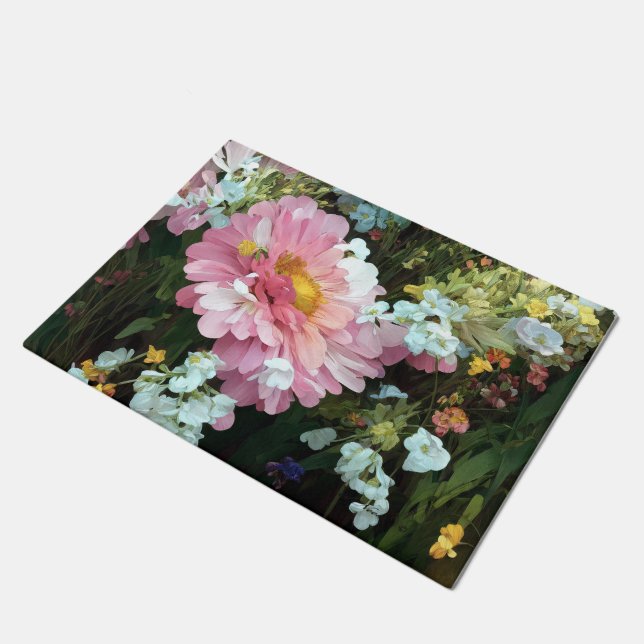 Paillasson Maisy en rose (Incliné)