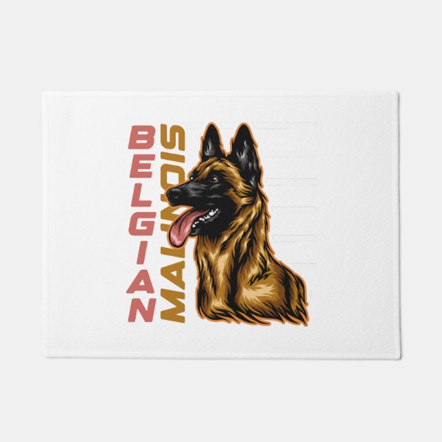 Paillasson Malinois belge (Devant)