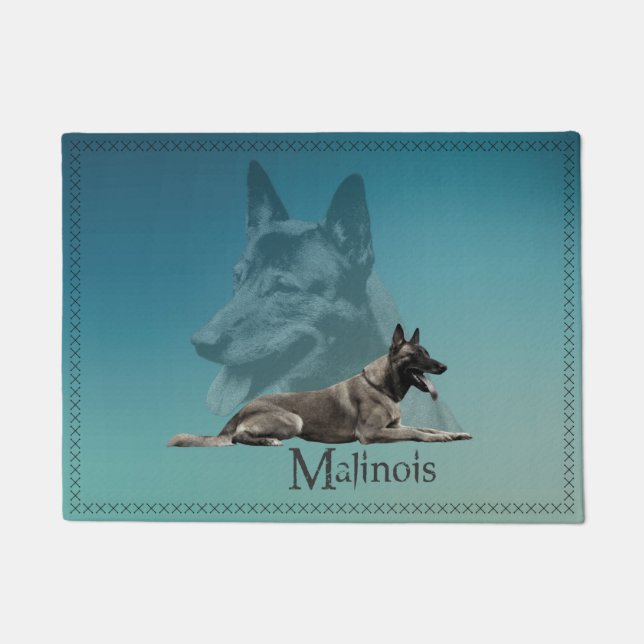 Paillasson Malinois - berger belge - Mechelaar (Devant)