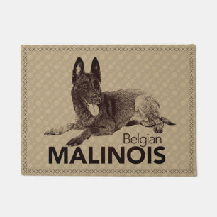 Paillasson Malinois - berger belge - Mechelaar