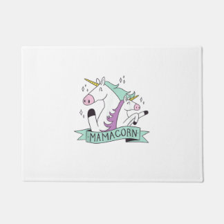 Paillasson Mamacorn Licorne Maman Maternité Famille Fête des