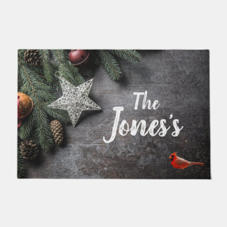 Paillasson Manteau de portes personnalisées inspiré Noël