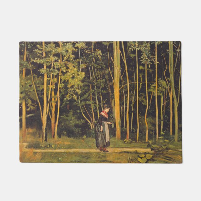 Paillasson Marche à la périphérie de la forêt (par Ferdinand  (Devant)