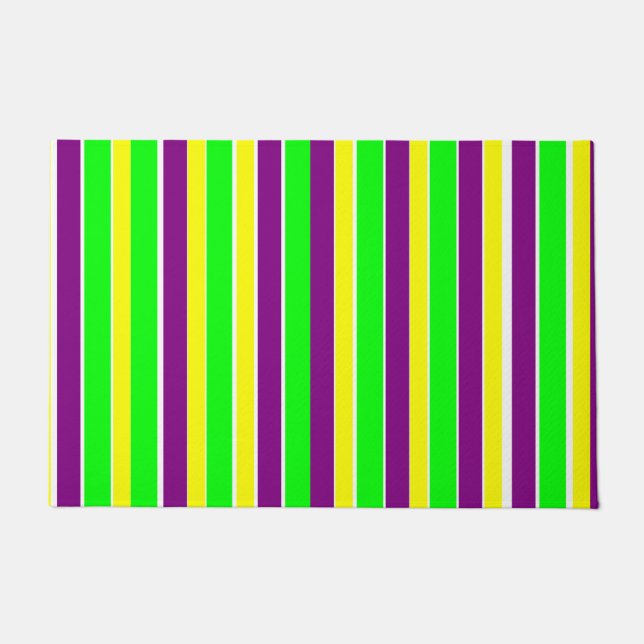 Paillasson Mardi Gras Stripes (Devant)
