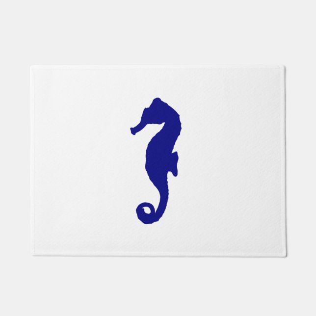 Paillasson Marine Blue Seahorse (Devant)