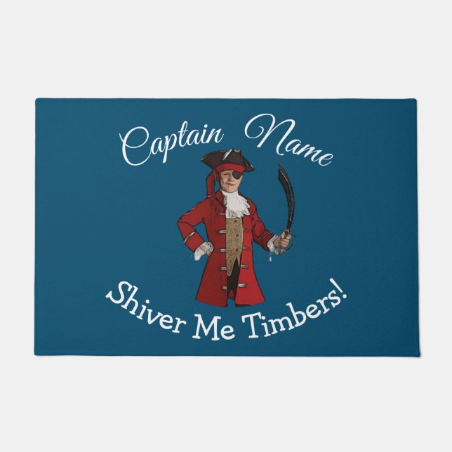 Paillasson Marine Boy Pirate Doormat (Devant)