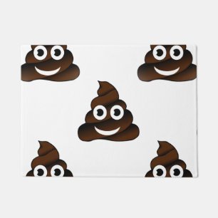 Paillasson marrant pois emoji porte mat