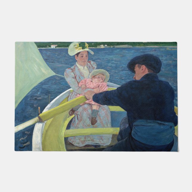 Paillasson Mary Cassatt - La fête de la navigation (Devant)