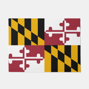 Paillasson Maryland State & Maryland Flag /USA