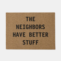 Mat de bienvenue amusant