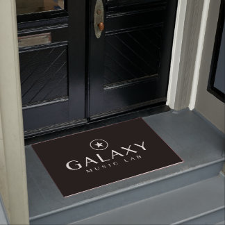 Paillasson Mat de la porte du laboratoire de musique galaxy