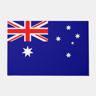 Paillasson Mat de porte avec drapeau d'Australie